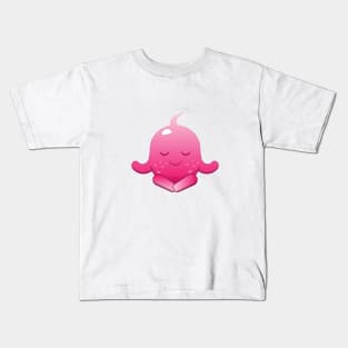 Yoga pose, Burntboo Kids T-Shirt